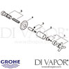 Grohe Atrio Concealed Stop-Valve Trim Shower Spares